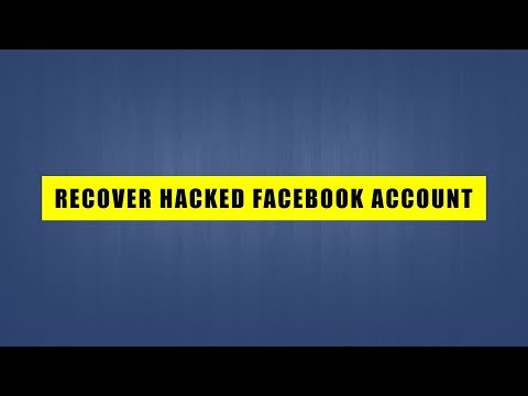 How to recover hacked facebook account