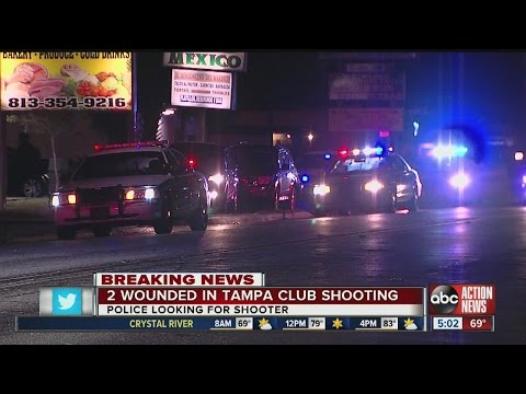 Club shooting in Tampa hospitalizes two; police...