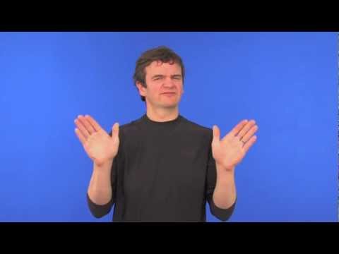 ASL Word of LOST (context A)