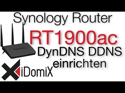Synology Router RT1900ac DDNS Dynamic DNS einrichten...