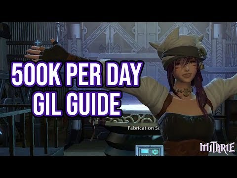 FFXIV 3.0 0697 500k Per Day Gil Guide