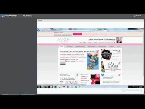 How to Post the Avon Catalog to your Website