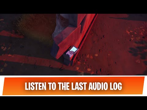 Fortnite: Listen to the Audio Log Quest