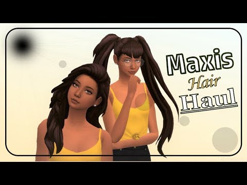 CC Hair Haul | Maxis Match| The Sims4