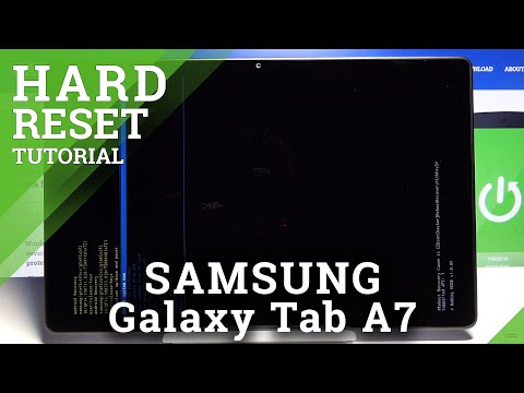 How to Hard Reset SAMSUNG Galaxy TAB A7 2020 - Factory...