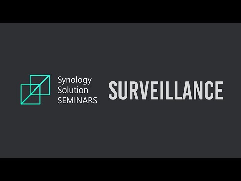 Surveillance Best Practices — Synology Webinar