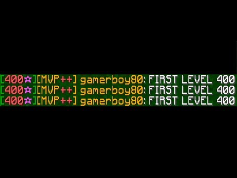 What happens when you reach 400⭐ in Bedwars