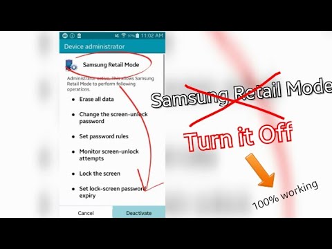 How to TURN OFF Samsung Retail Mode/Demo Mode | ENGLISH