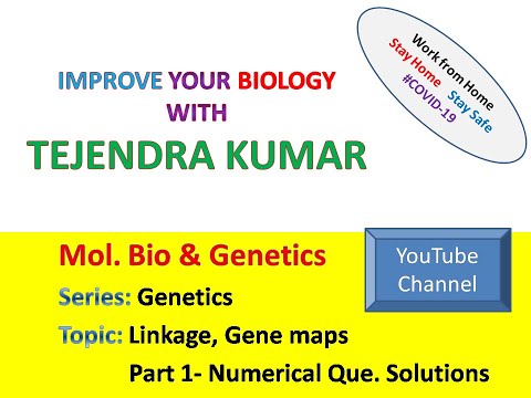 15.1. (QnA-1) Linkage, Gene map, Coefficient of...