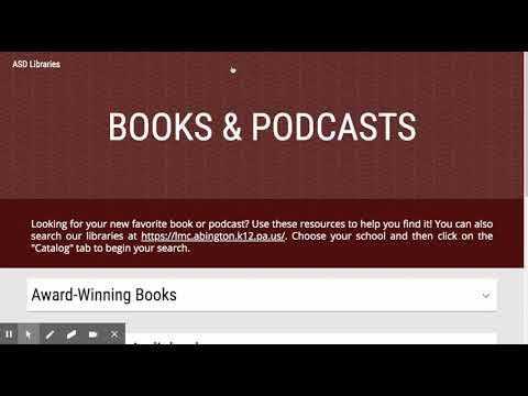 ASD Libraries Website Tour