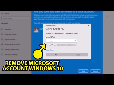 How to Remove Microsoft Account from Windows 10