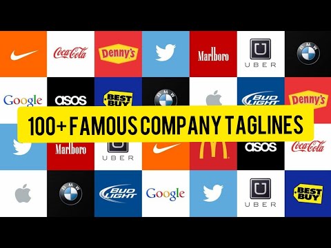 100 Taglines of brands & famous company Slogans (And...