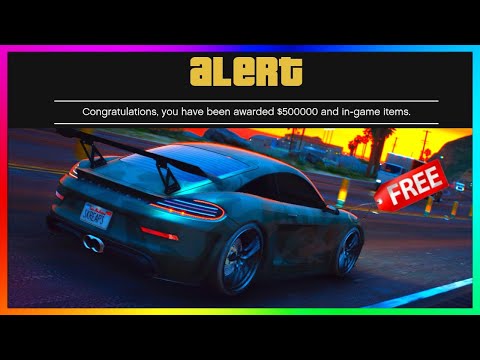 GTA 5 Online - UPDATE! - FREE MONEY From Rockstar...