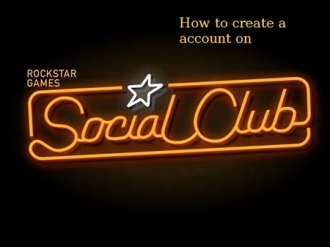 How to create a Rockstar Games social club account