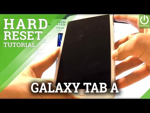 How to Restore SAMSUNG Galaxy Tab A - SAMSUNG Hard...