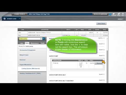ShopKeyPro Estimate Guide - YouTube