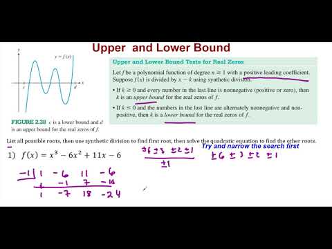 PreCal Unit 2A 5 Pt II Descartes Rule of Signs