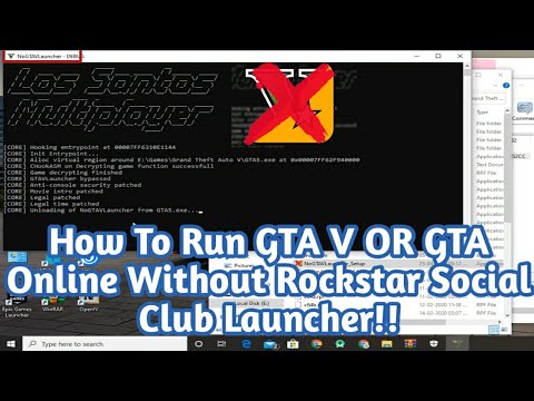 How To Run GTA V Or GTA Online Without Rockstar Social...