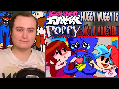 HUGGY WUGGY IS NOT A MONSTER! Poppy Playtime & Friday...