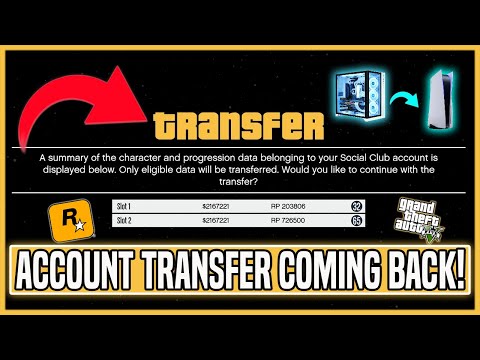 GTA 5 Online Character Transfer Is Returning! Could...