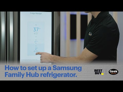 Tech Tips: How to set up a Samsung Family Hub...
