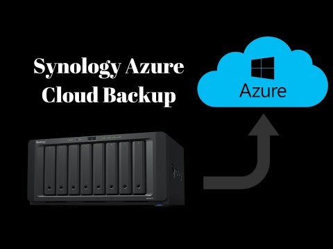 Backup Synology to cloud with Synology Azure Backup