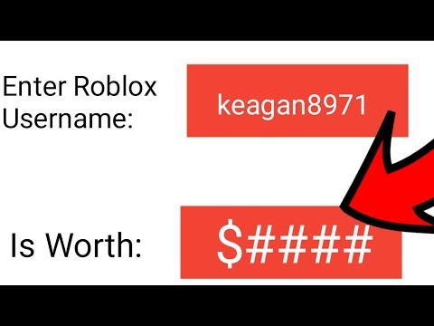 How Much MONEY Is My ROBLOX Account WORTH?