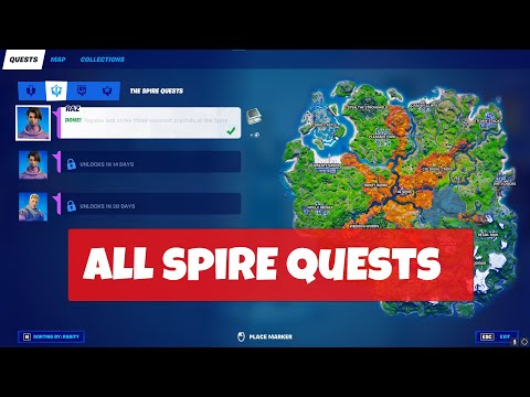 Fortnite Spire Quests Guide - (Collect Artifacts for...