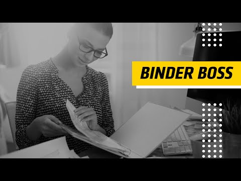 Binder Boss: Learn to organize your binder for your...