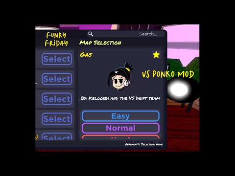 Funky Friday VS Drift Mod Gas | DoNNeY XD