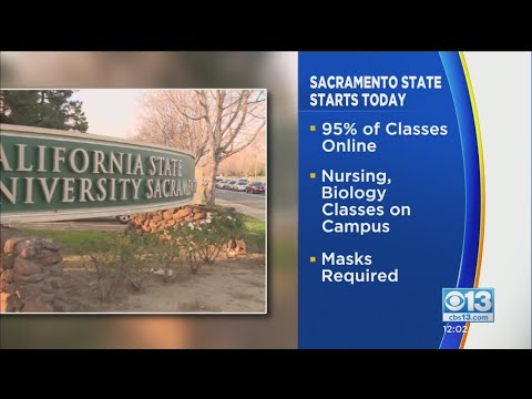 Sac State Starting Limited Number Of In-Person Classes...