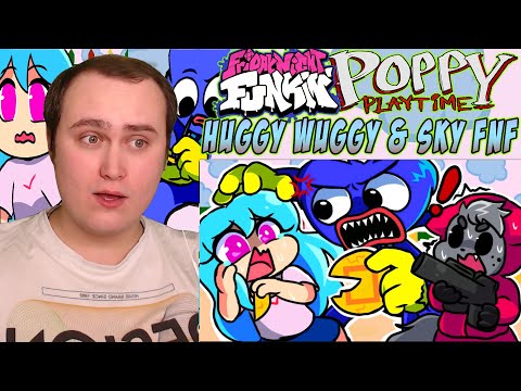 Huggy Wuggy & Sky FNF (Squid Game) - Poppy Playtime &...