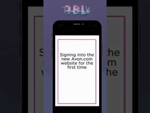 New Avon Representatives: How to Sign into Avon.com...
