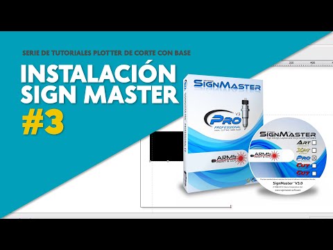 Instalación de software Sign Master para Plotters de...