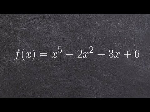 How to apply Descartes rule of signs for polynomials
