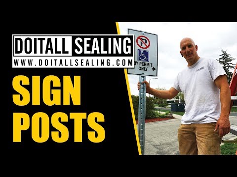 Sign Post Installation (4K)