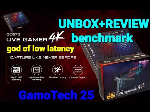 AVERMEDIA LIVE GAMER 4K REVIEW unboxing no...