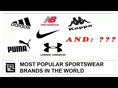 [LOGO] MOST POPULAR SPORTSWEAR BRANDS IN THE WORLD