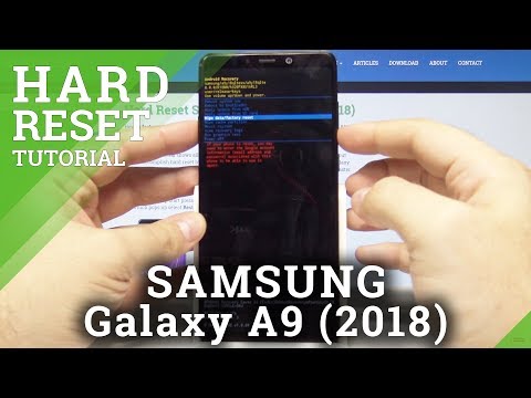 HARD RESET SAMSUNG Galaxy A9 (2018) - Bypass Screen...