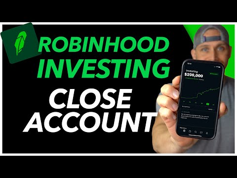 How To Close Robinhood Investing Account FAST