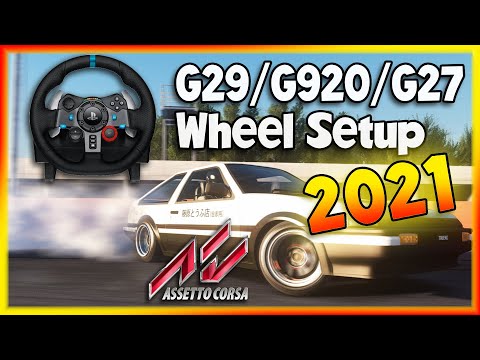 Logitech G29/G923 setup guide for Assetto Corsa 2021 - YouTube