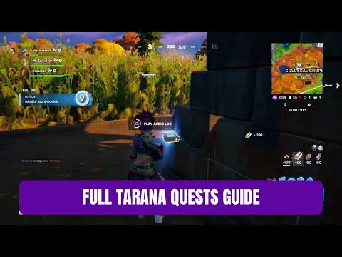 Full Tarana Questline | Epic Quest Guide | Fortnite...