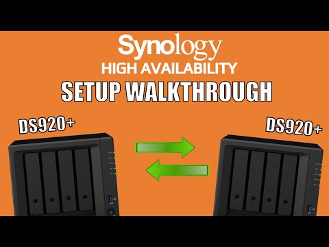 Synology NAS - How to Setup an SHA with 2x DS920