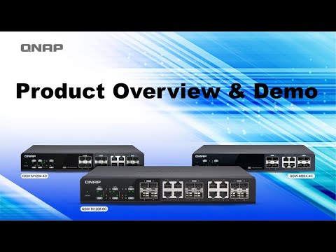 QSW-M1208-8C - Overview & Software Demo of the QNAP...