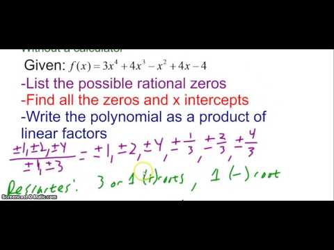 Descartes Rule of Signs