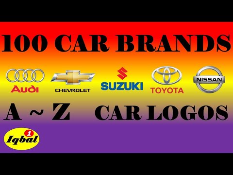 TOP 100 CARS LOGOS | 100 BEST CAR BRANDS | A to Z CAR...