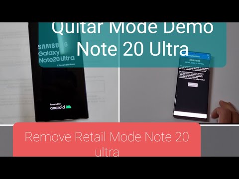 Remove Retail Mode Samsung SM-N985F Note 20 Ultra●...