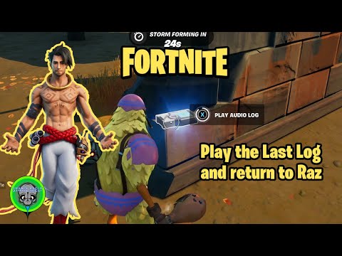 PLAY THE LAST LOG AND RETURN TO RAZ | FORTNITE - It's...