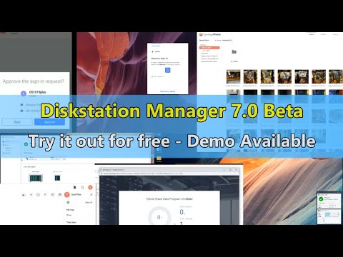 How to try out the Synology Diskstation Manager 7.0...