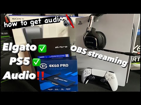 *Ps5 Elgato* (No Audio)capture card settings! Problem...